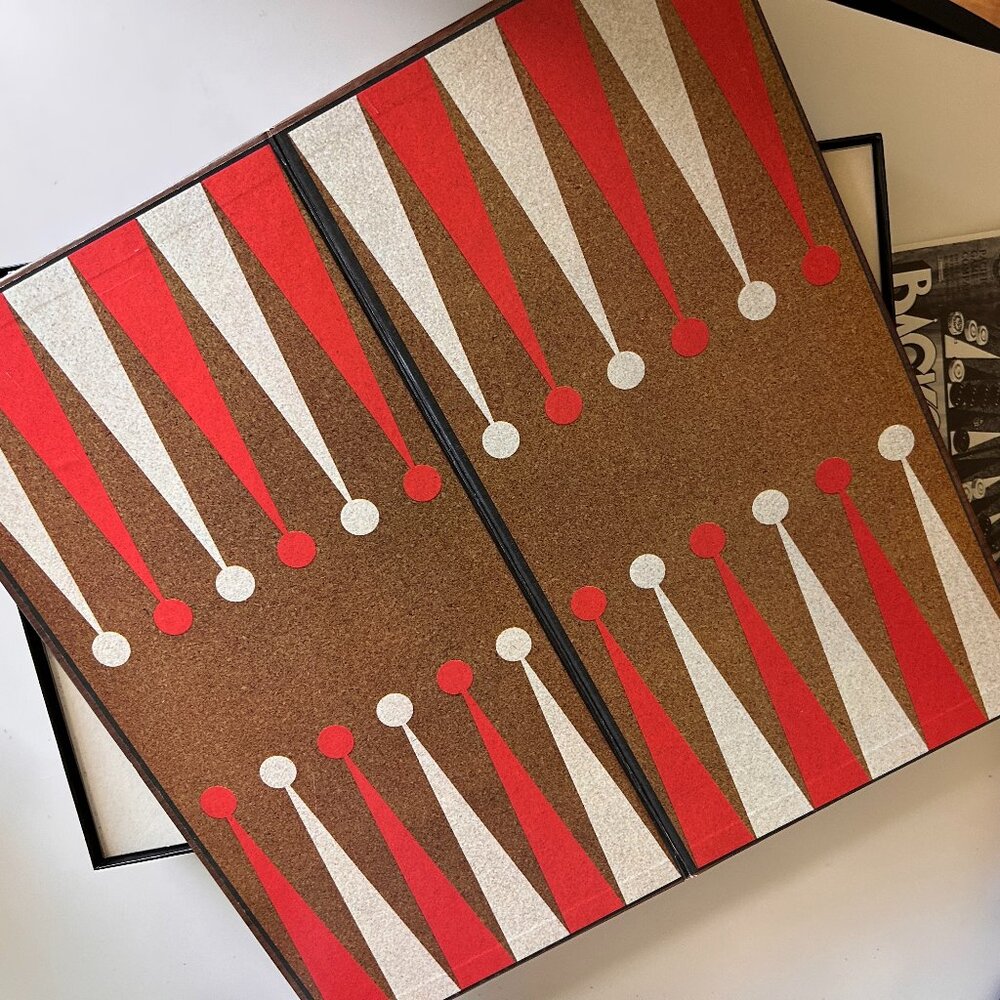 Vintage Backgammon 1973 by Pleasantime Games
